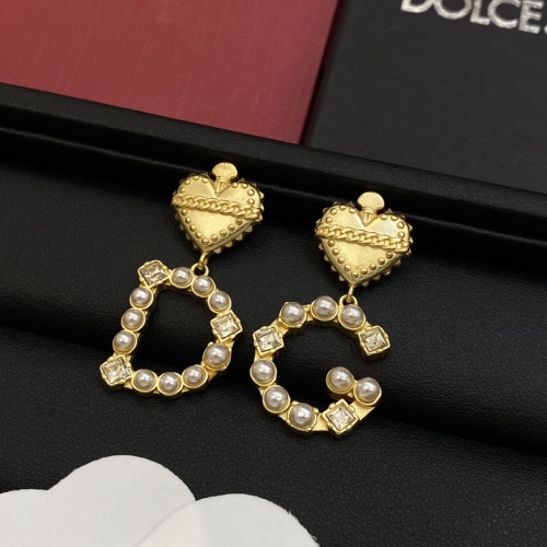 Replica Dolce &amp; Gabbana D&amp;G Earrings For Women #1153073, $29.00 USD, [ITEM#1153073], Replica Dolce &amp; Gabbana D&amp;G Earrings outlet from China