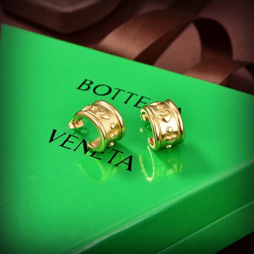 Replica Bottega Veneta Earrings For Women #1153163 $25.00 USD for Wholesale