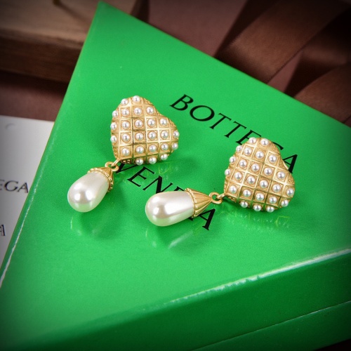 Replica Bottega Veneta Earrings For Women #1153165 $27.00 USD for Wholesale