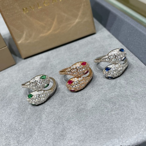 Replica Bvlgari Rings For Women #1153303 $48.00 USD for Wholesale