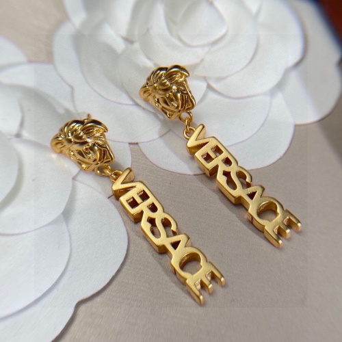 Replica Versace Earrings For Women #1153429, $25.00 USD, [ITEM#1153429], Replica Versace Earrings outlet from China
