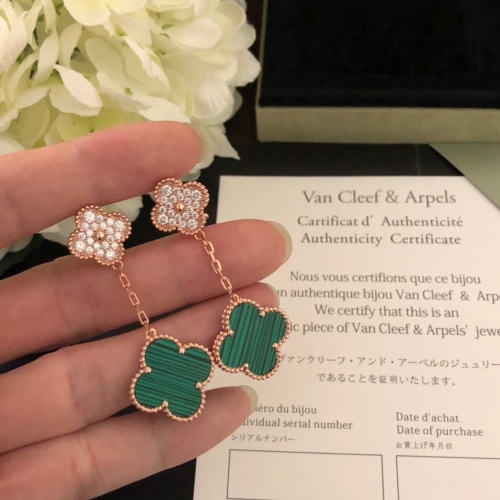 Replica Van Cleef &amp; Arpels Earrings For Women #1153699, $36.00 USD, [ITEM#1153699], Replica Van Cleef &amp; Arpels Earrings outlet from China