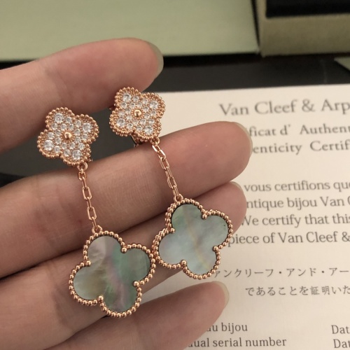 Replica Van Cleef &amp; Arpels Earrings For Women #1153700, $36.00 USD, [ITEM#1153700], Replica Van Cleef &amp; Arpels Earrings outlet from China