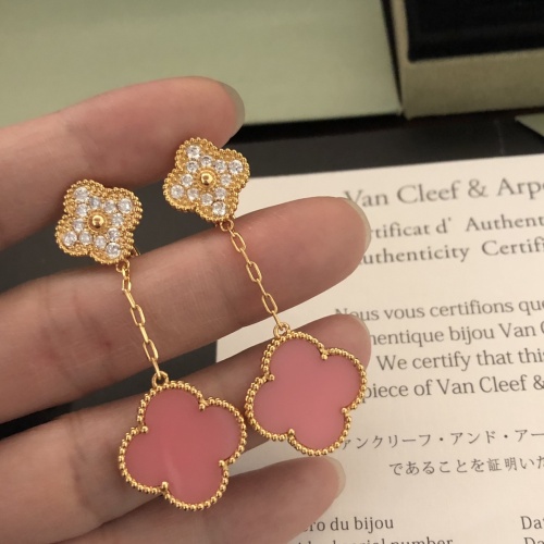 Replica Van Cleef &amp; Arpels Earrings For Women #1153701, $36.00 USD, [ITEM#1153701], Replica Van Cleef &amp; Arpels Earrings outlet from China