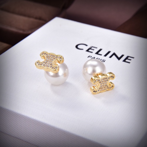 Replica Celine Earrings For Women #1153809, $29.00 USD, [ITEM#1153809], Replica Celine Earrings outlet from China