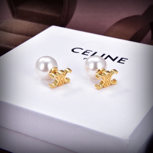 Replica Celine Earrings For Women #1153810, $27.00 USD, [ITEM#1153810], Replica Celine Earrings outlet from China