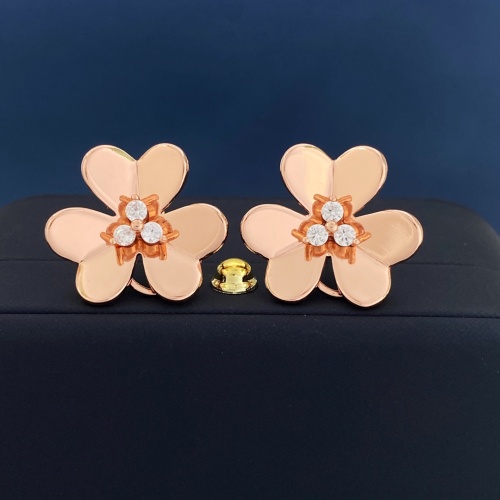 Replica Van Cleef &amp; Arpels Earrings For Women #1153918, $29.00 USD, [ITEM#1153918], Replica Van Cleef &amp; Arpels Earrings outlet from China