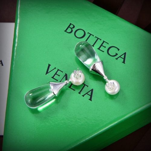 Replica Bottega Veneta Earrings For Women #1153965 $29.00 USD for Wholesale