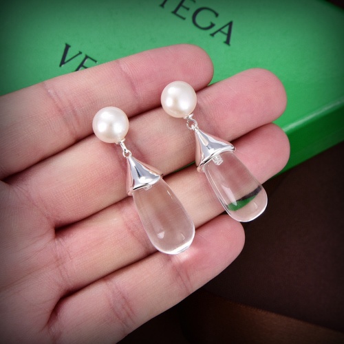 Replica Bottega Veneta Earrings For Women #1153965 $29.00 USD for Wholesale