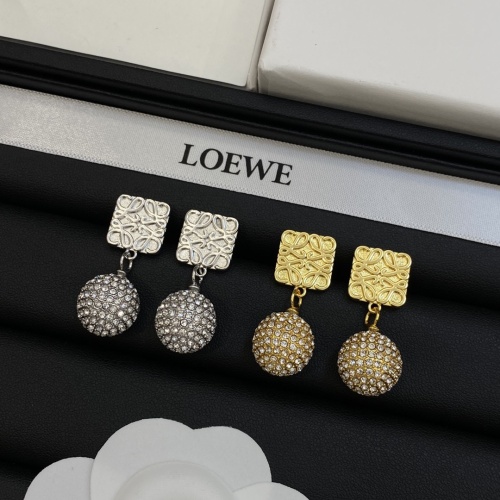 Replica LOEWE Earrings For Women #1154176 $32.00 USD for Wholesale