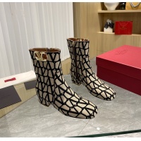 $128.00 USD Valentino Boots For Women #1149697