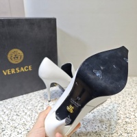 $130.00 USD Versace High-Heeled Shoes For Women #1150195