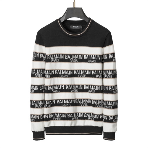 Replica Balmain Sweaters Long Sleeved For Men #1154900, $38.00 USD, [ITEM#1154900], Replica Balmain Sweaters outlet from China