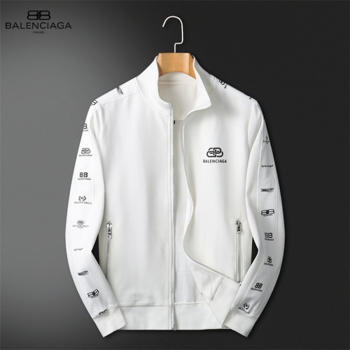 Replica Balenciaga Fashion Tracksuits Long Sleeved For Men #1155065 $92.00 USD for Wholesale