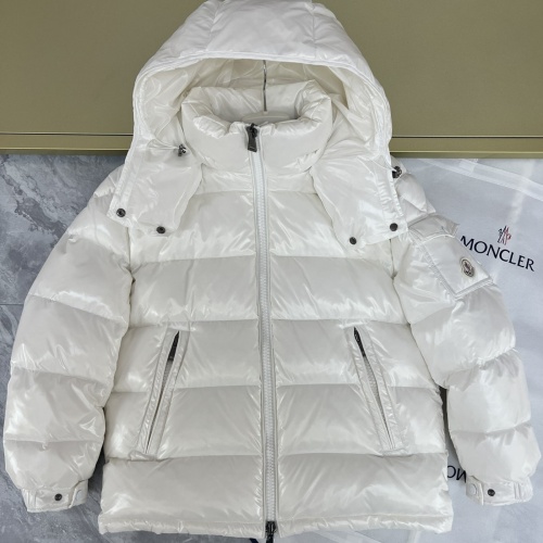 Replica Moncler Down Feather Coat Long Sleeved For Women #1155104, $132.00 USD, [ITEM#1155104], Replica Moncler Down Feather Coat outlet from China