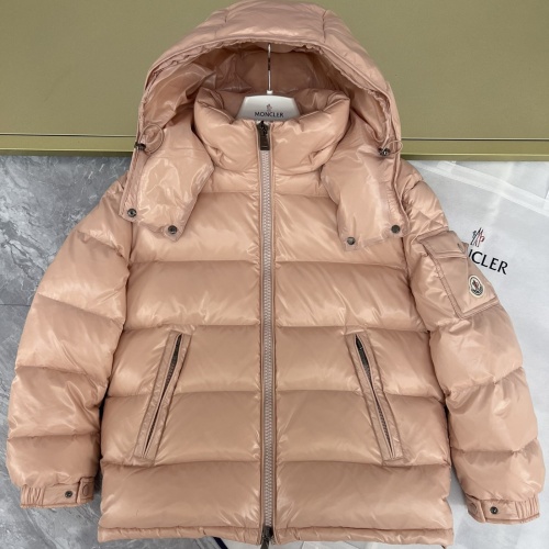 Replica Moncler Down Feather Coat Long Sleeved For Women #1155105, $132.00 USD, [ITEM#1155105], Replica Moncler Down Feather Coat outlet from China