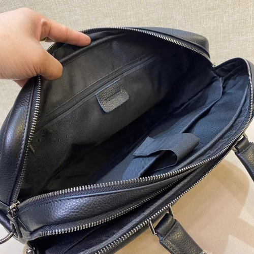 Replica Burberry AAA Man Handbags #1155520 $205.00 USD for Wholesale