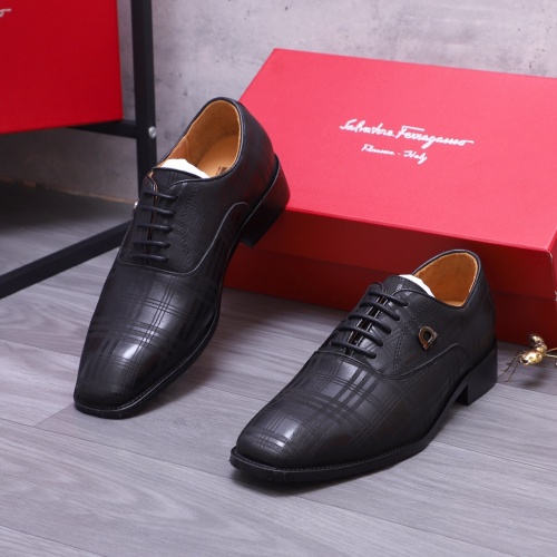 Replica Salvatore Ferragamo Leather Shoes For Men #1155555, $80.00 USD, [ITEM#1155555], Replica Salvatore Ferragamo Leather Shoes outlet from China