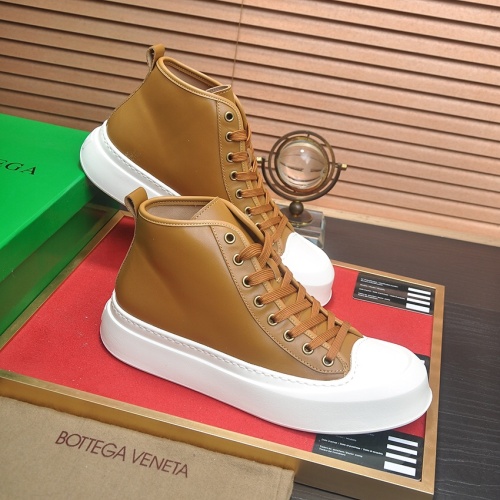 Replica Bottega Veneta High Tops Shoes For Men #1155605 $96.00 USD for Wholesale