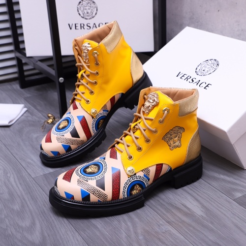 Replica Versace Boots For Men #1155675, $82.00 USD, [ITEM#1155675], Replica Versace Boots outlet from China