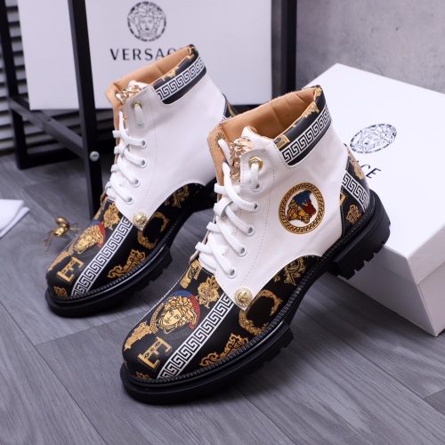 Replica Versace Boots For Men #1155679, $82.00 USD, [ITEM#1155679], Replica Versace Boots outlet from China