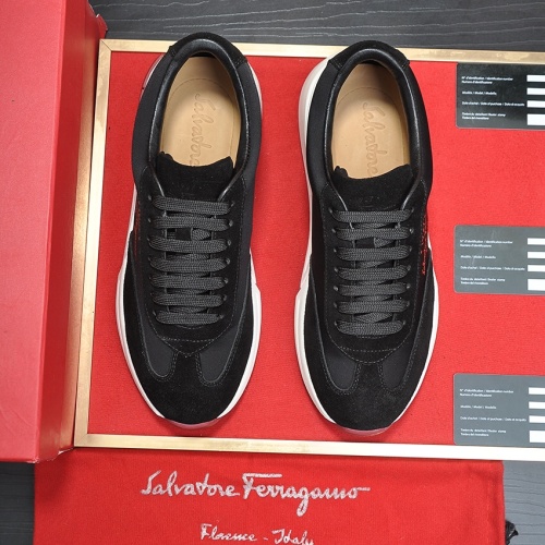 Replica Salvatore Ferragamo Casual Shoes For Men #1155716 $88.00 USD for Wholesale
