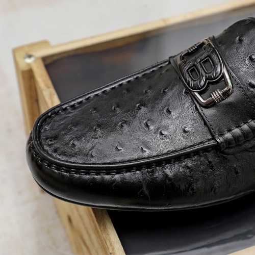 Replica Bottega Veneta BV Leather Shoes For Men #1155915 $80.00 USD for Wholesale