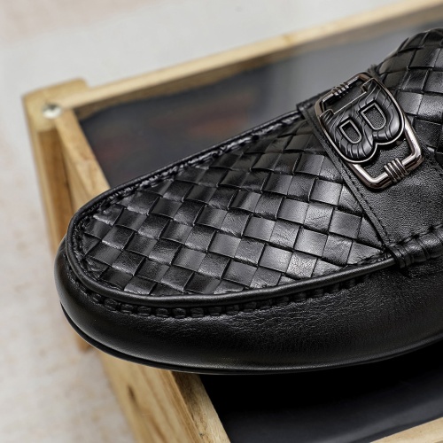 Replica Bottega Veneta BV Leather Shoes For Men #1155918 $80.00 USD for Wholesale