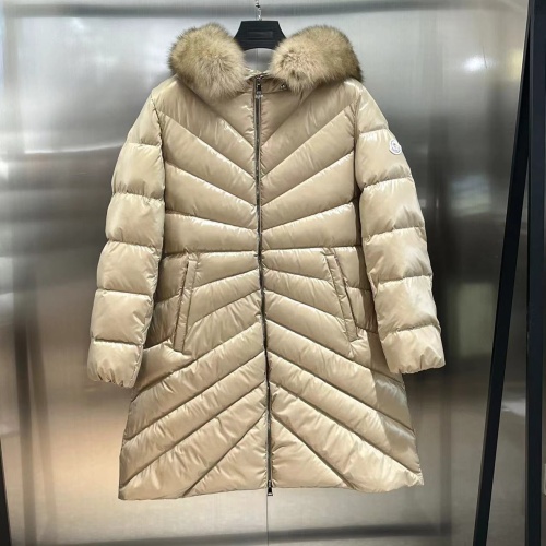 Replica Moncler Down Feather Coat Long Sleeved For Women #1155919, $257.85 USD, [ITEM#1155919], Replica Moncler Down Feather Coat outlet from China