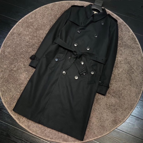 Replica Burberry Trench Coat Long Sleeved For Men #1155938, $160.00 USD, [ITEM#1155938], Replica Burberry Trench Coat outlet from China
