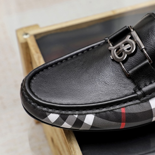 Replica Burberry Leather Shoes For Men #1156193 $68.00 USD for Wholesale