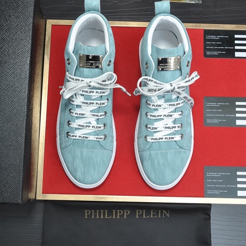 Replica Philipp Plein PP High Tops Shoes For Men #1156208 $88.00 USD for Wholesale