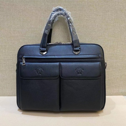 Replica Versace AAA Man Handbags #1156216, $205.00 USD, [ITEM#1156216], Replica Versace AAA Man Handbags outlet from China