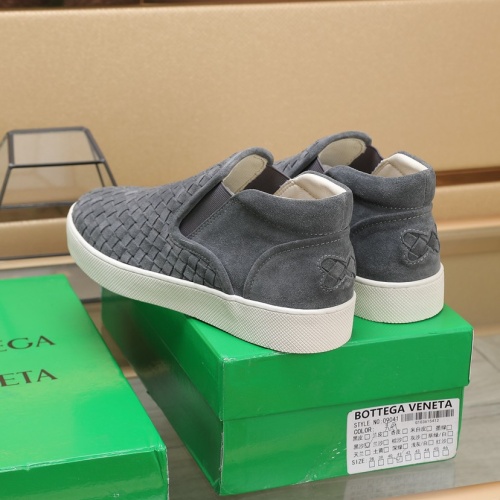 Replica Bottega Veneta High Tops Shoes For Men #1156304 $100.00 USD for Wholesale