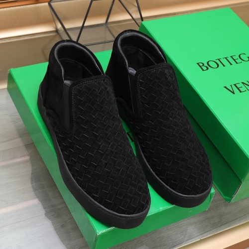 Replica Bottega Veneta High Tops Shoes For Men #1156305 $100.00 USD for Wholesale