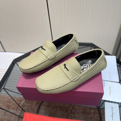 Replica Salvatore Ferragamo Leather Shoes For Men #1156395, $102.00 USD, [ITEM#1156395], Replica Salvatore Ferragamo Leather Shoes outlet from China