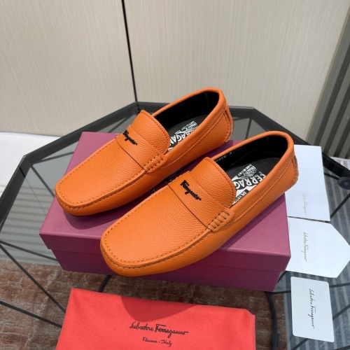 Replica Salvatore Ferragamo Leather Shoes For Men #1156396, $102.00 USD, [ITEM#1156396], Replica Salvatore Ferragamo Leather Shoes outlet from China