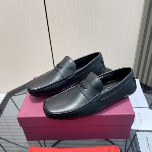 Replica Salvatore Ferragamo Leather Shoes For Men #1156398, $102.00 USD, [ITEM#1156398], Replica Salvatore Ferragamo Leather Shoes outlet from China