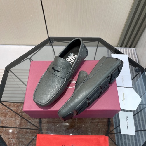 Replica Salvatore Ferragamo Leather Shoes For Men #1156399, $102.00 USD, [ITEM#1156399], Replica Salvatore Ferragamo Leather Shoes outlet from China