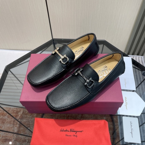 Replica Salvatore Ferragamo Leather Shoes For Men #1156403, $102.00 USD, [ITEM#1156403], Replica Salvatore Ferragamo Leather Shoes outlet from China