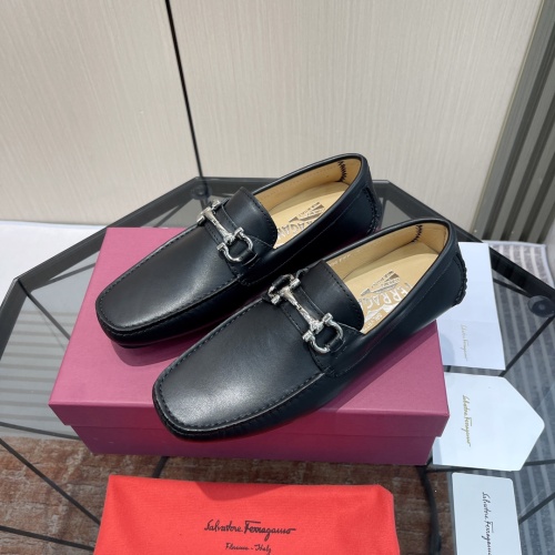 Replica Salvatore Ferragamo Leather Shoes For Men #1156404, $102.00 USD, [ITEM#1156404], Replica Salvatore Ferragamo Leather Shoes outlet from China