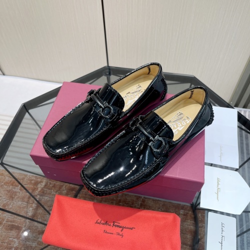 Replica Salvatore Ferragamo Leather Shoes For Men #1156406, $102.00 USD, [ITEM#1156406], Replica Salvatore Ferragamo Leather Shoes outlet from China