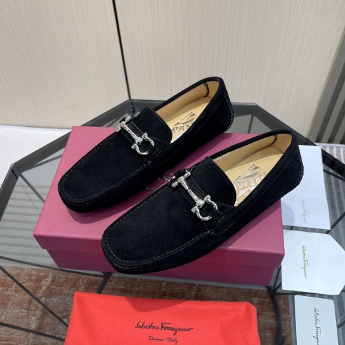 Replica Salvatore Ferragamo Leather Shoes For Men #1156407, $102.00 USD, [ITEM#1156407], Replica Salvatore Ferragamo Leather Shoes outlet from China