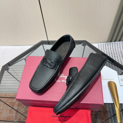 Replica Salvatore Ferragamo Leather Shoes For Men #1156444, $102.00 USD, [ITEM#1156444], Replica Salvatore Ferragamo Leather Shoes outlet from China