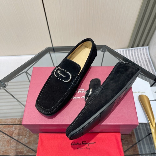 Replica Salvatore Ferragamo Leather Shoes For Men #1156454, $102.00 USD, [ITEM#1156454], Replica Salvatore Ferragamo Leather Shoes outlet from China