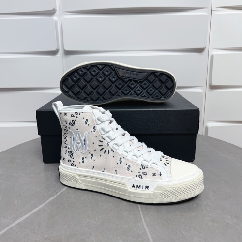 Replica Amiri High Tops Shoes For Men #1156529 $122.00 USD for Wholesale