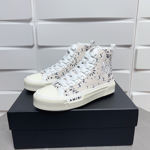 Replica Amiri High Tops Shoes For Men #1156529 $122.00 USD for Wholesale