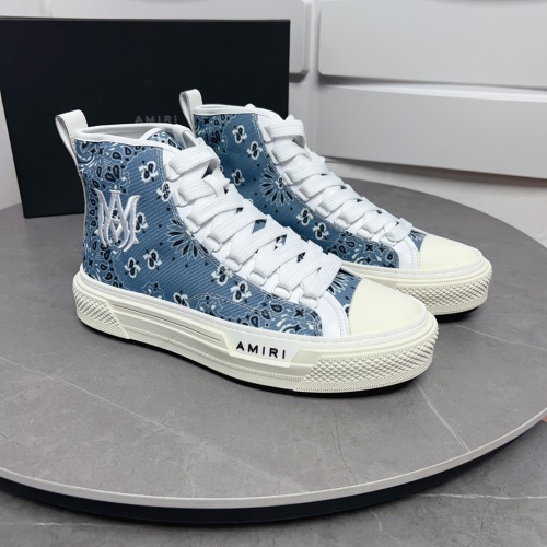 Replica Amiri High Tops Shoes For Men #1156531 $122.00 USD for Wholesale