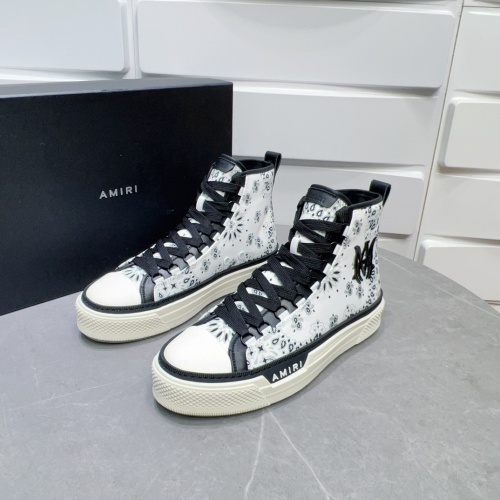 Replica Amiri High Tops Shoes For Men #1156533 $122.00 USD for Wholesale