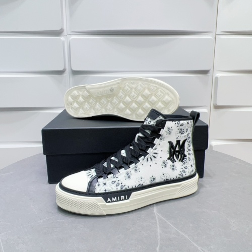 Replica Amiri High Tops Shoes For Men #1156533 $122.00 USD for Wholesale